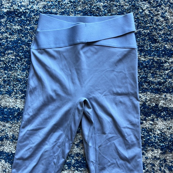Le Ore Corso Crossover Legging in Steel Blue & Sky Blue XXS - Picture 4 of 6